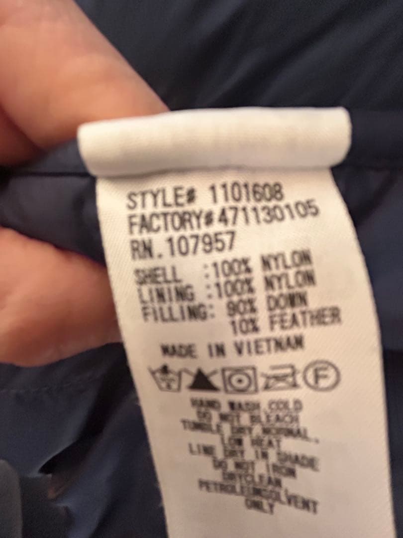 montbell モンベル ライトアルパインダウンジャケット M