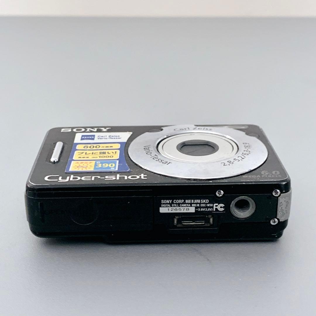 【動作品】SONY ソニー デジカメ cyber shot DSC-W50