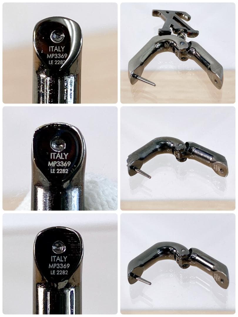 ルイヴィトン ピアス 3点セット ブックル ドレイユ モノグラム MP3369