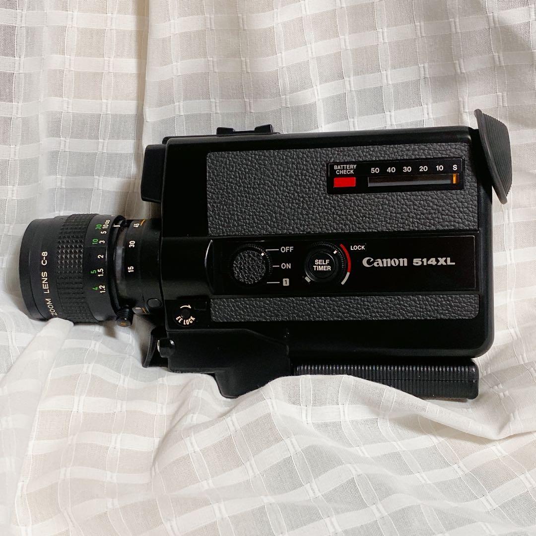 Canon 8ミリフィルムカメラ 514XL 動作確認済み