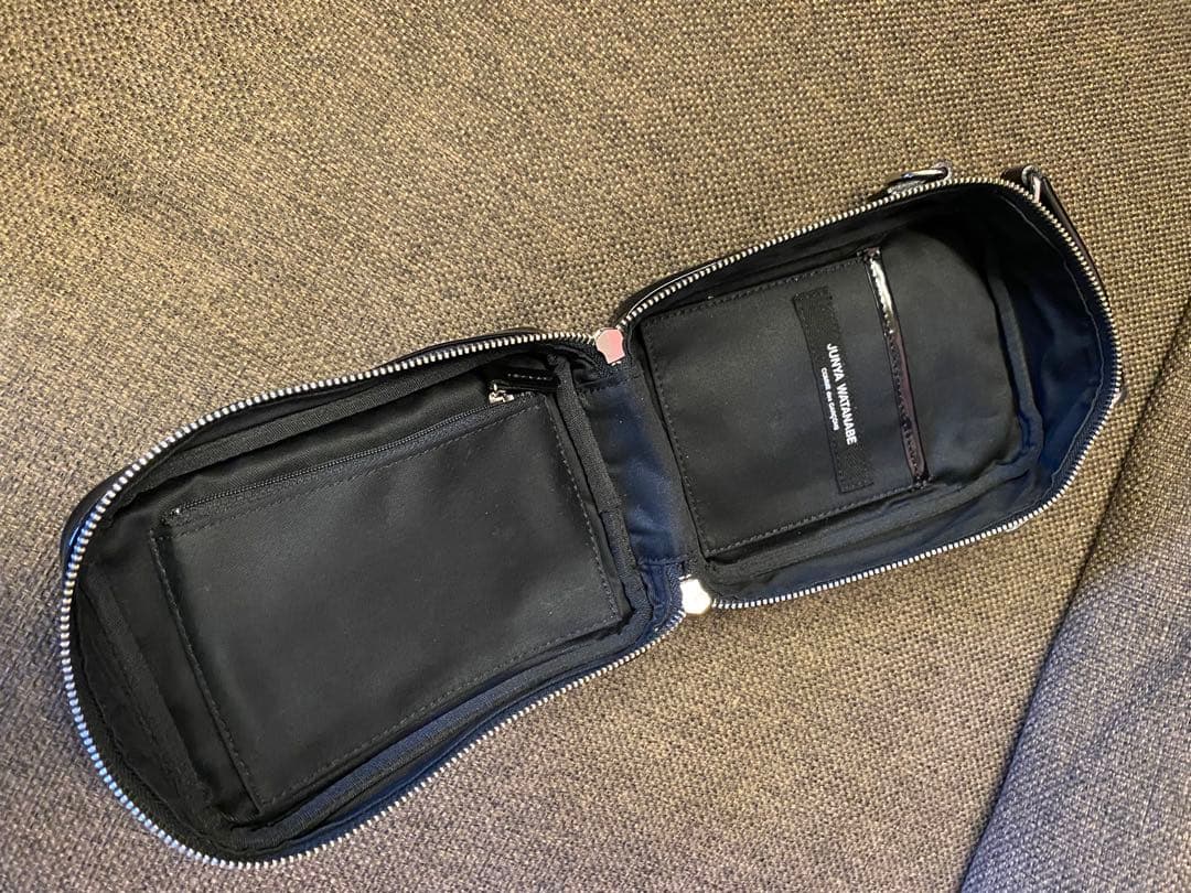 ジュンヤワタナベ　チェーンバッグ　ブラック