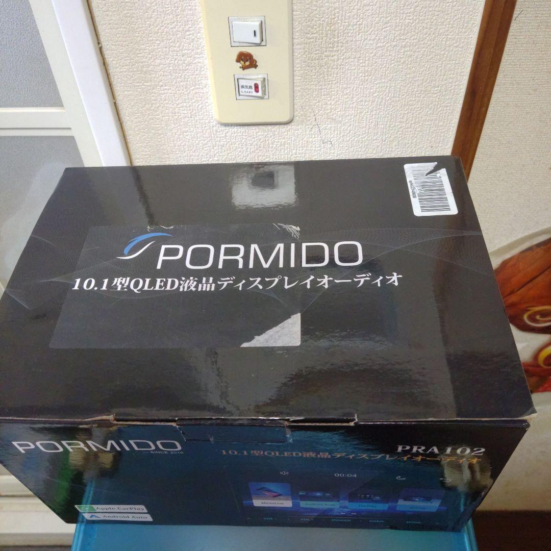 格安！PORMIDO PRA102 10.1インチカーオーディオ現状品ハーネス欠