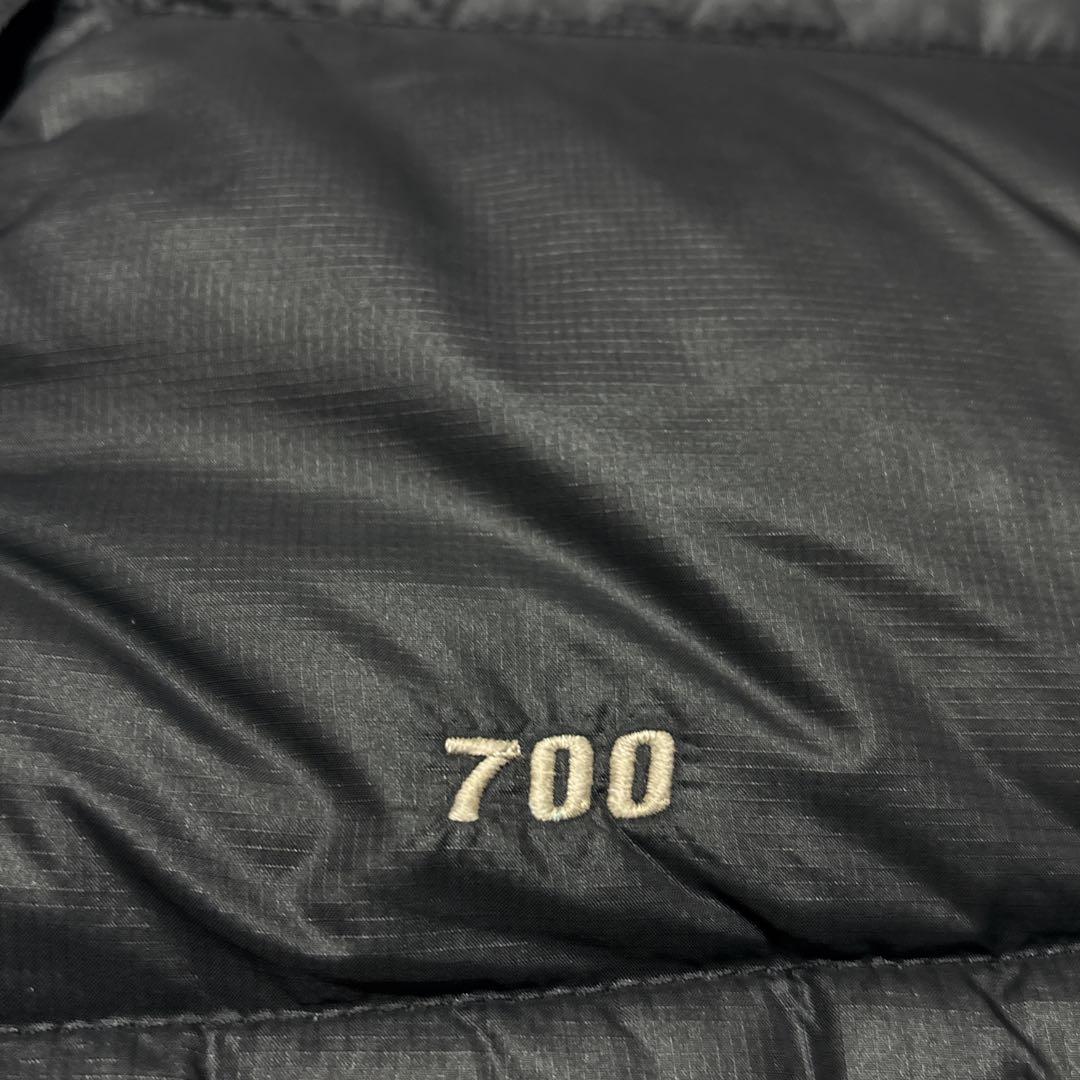 THE NORTH FACE ヌプシ 700 ダウンベスト メンズM黒※82