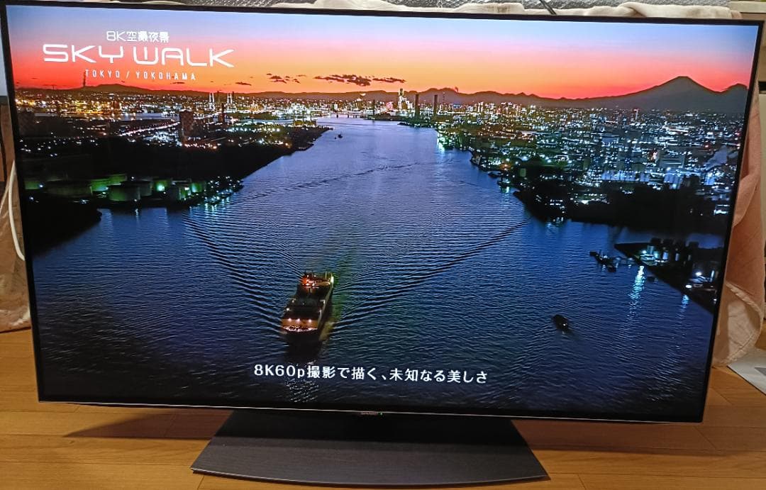 美品22年製SHARP AQUOS48V型4T-C48CQ1 4K有機ELTV