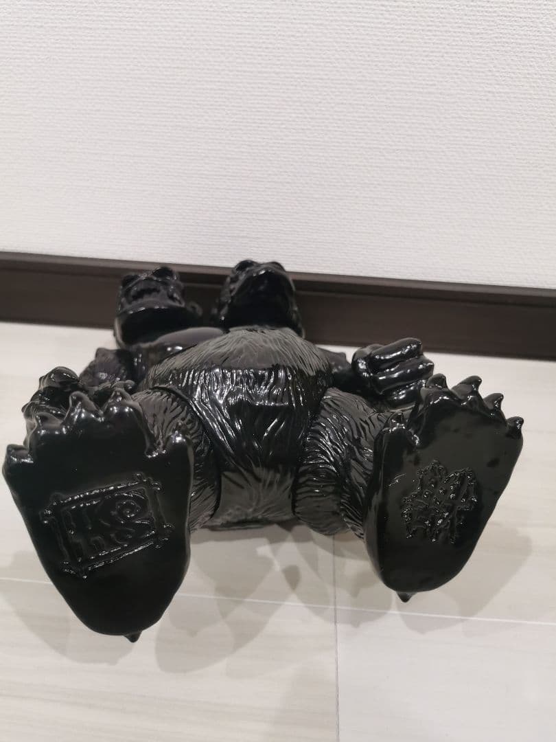 ソフビ Sofubi HxS キングゴリラ獣 黒 30CM