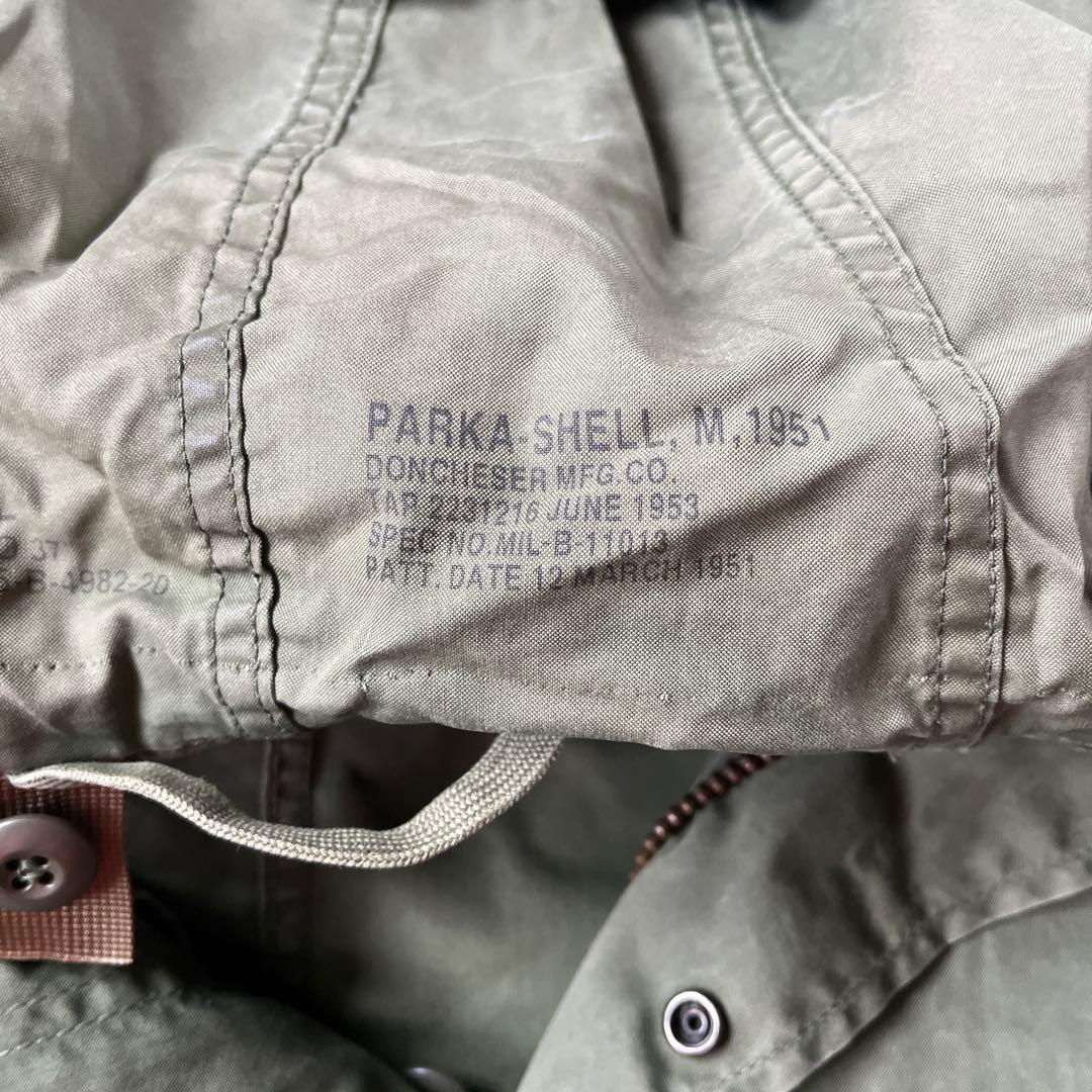 オールド ヴィンテージ 米軍実物 M65 フィッシュテール モッズコート ②