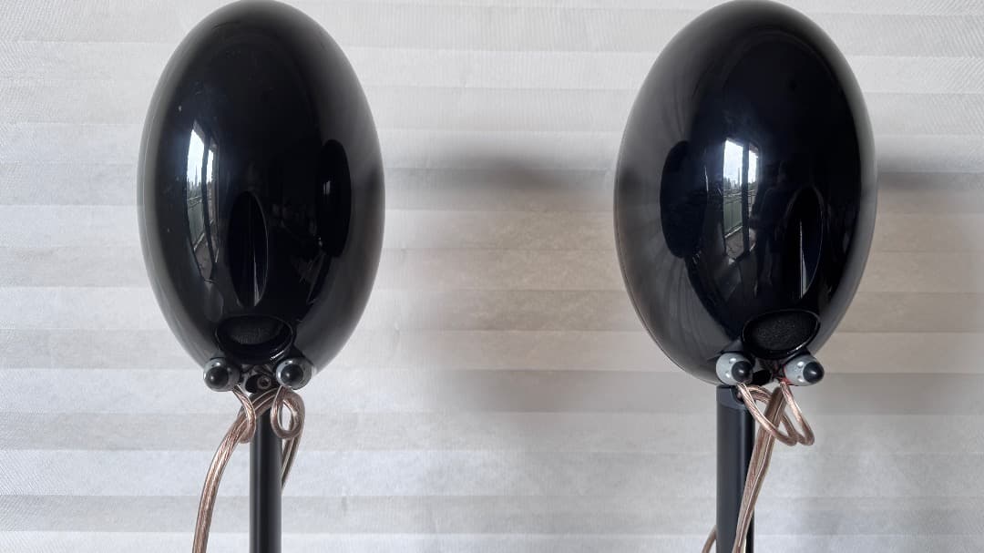 KEF オーバル型スピーカースタンド 2本+センタースピーカーセット