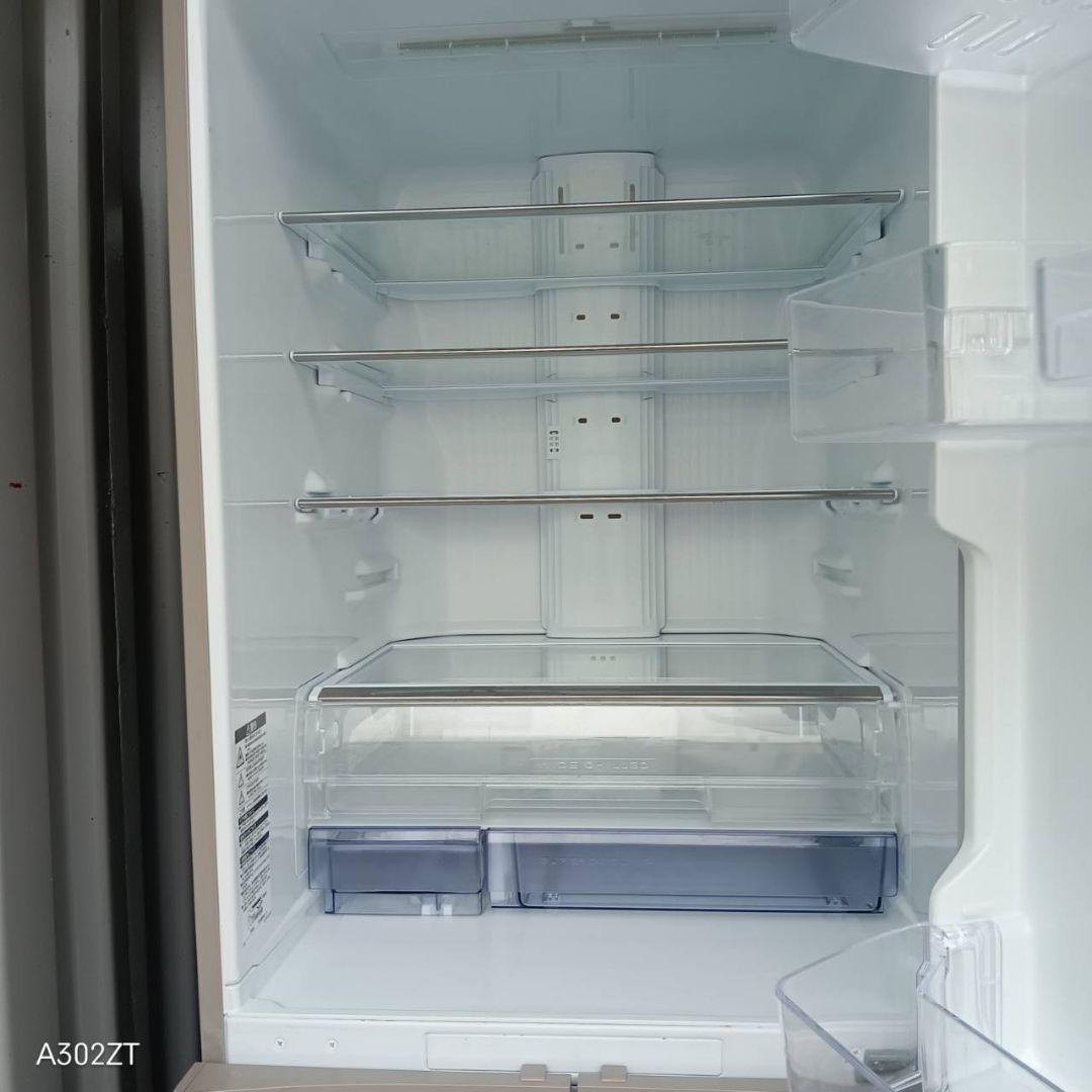 ⚪️送料設置無料　三菱　自動製氷機能付き大型冷蔵庫　455L