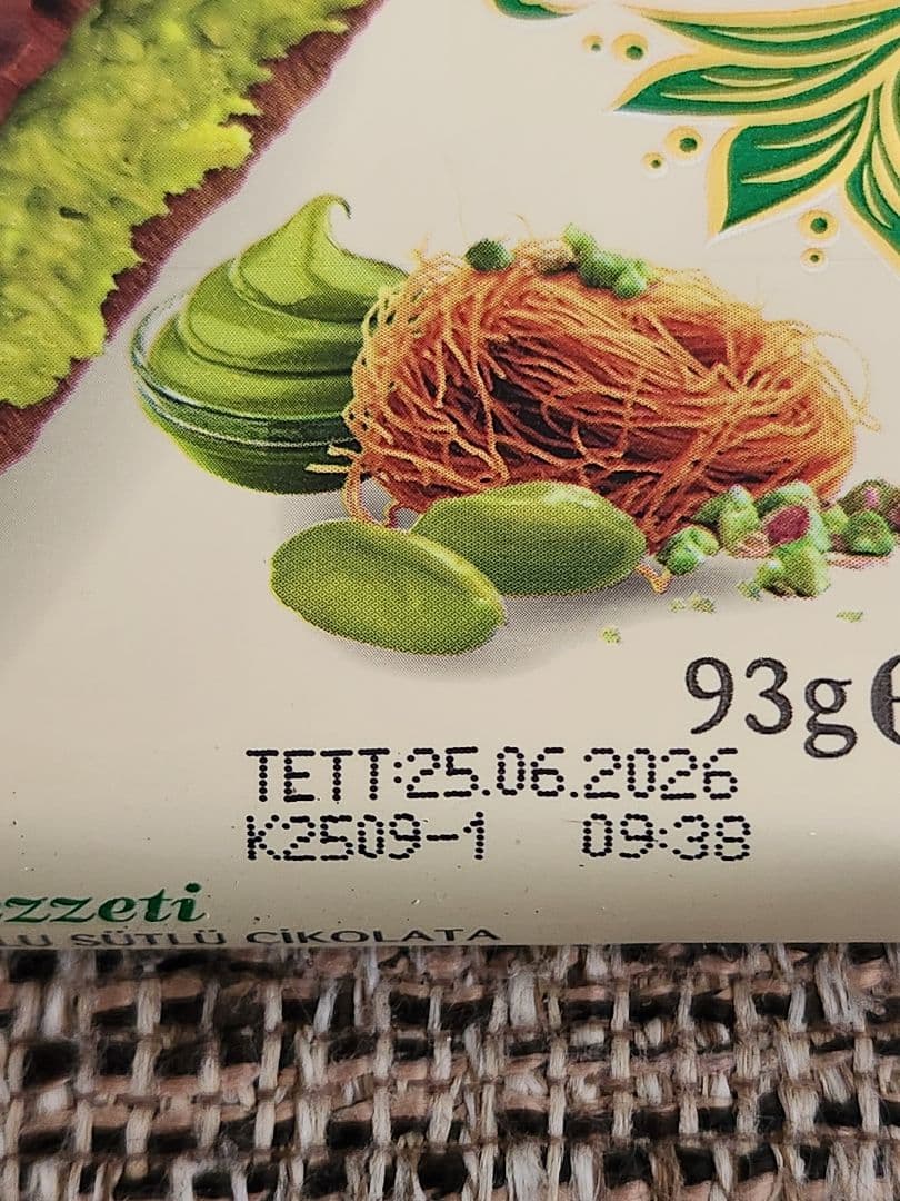 ÜLKER ドバイチョコレート x 10