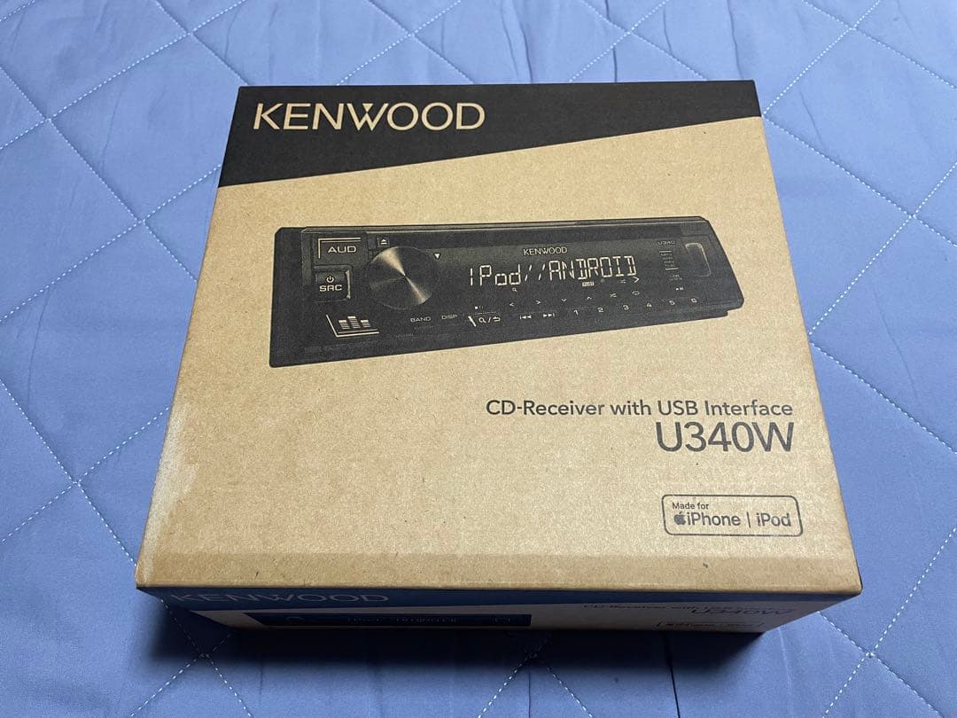 KENWOOD ケンウッドCDレシーバー U340W