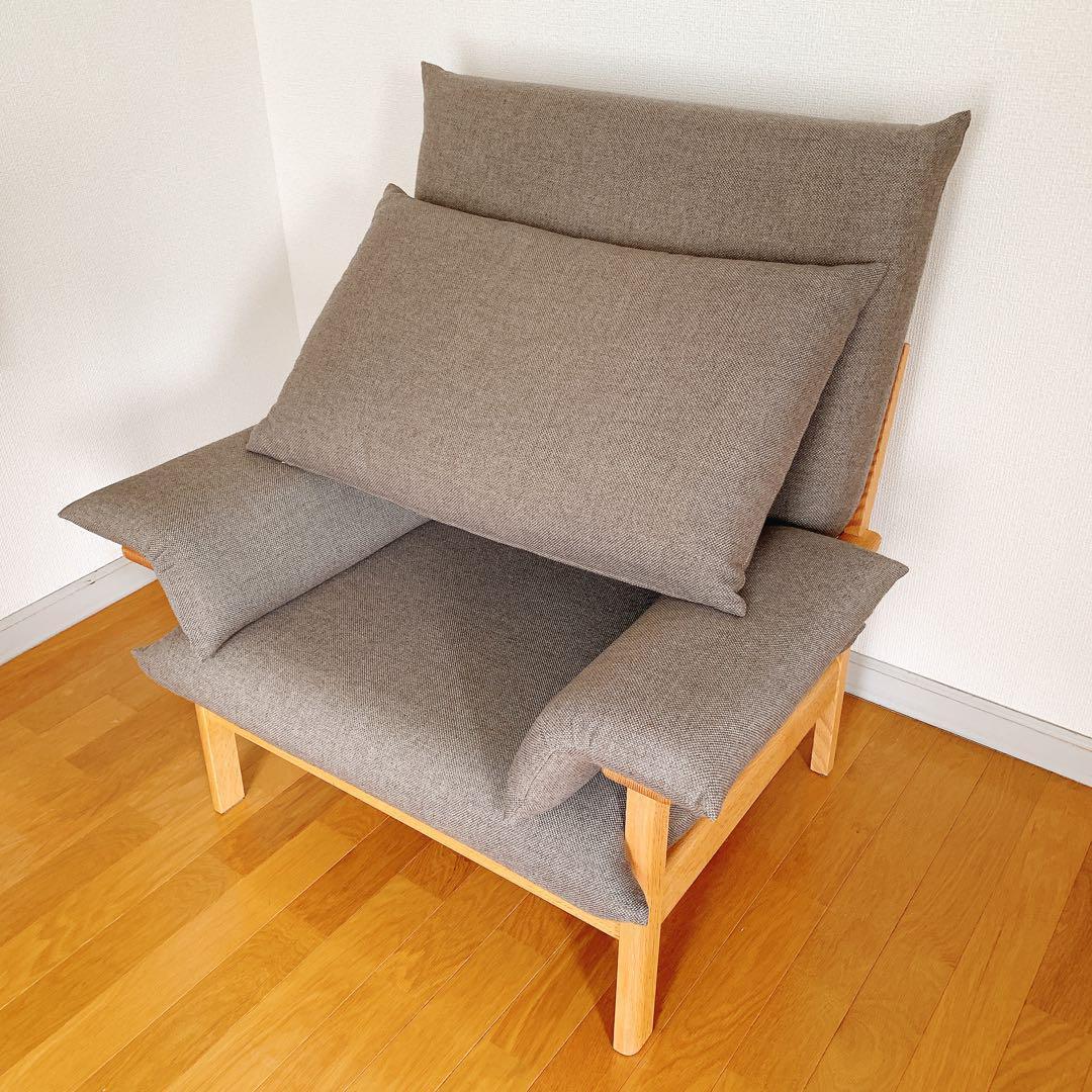 飛騨産業 HIDA キツツキ WK11AR OU PTBR 1人掛けソファ