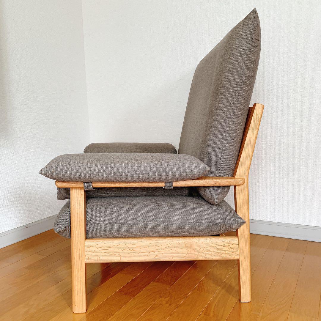 飛騨産業 HIDA キツツキ WK11AR OU PTBR 1人掛けソファ