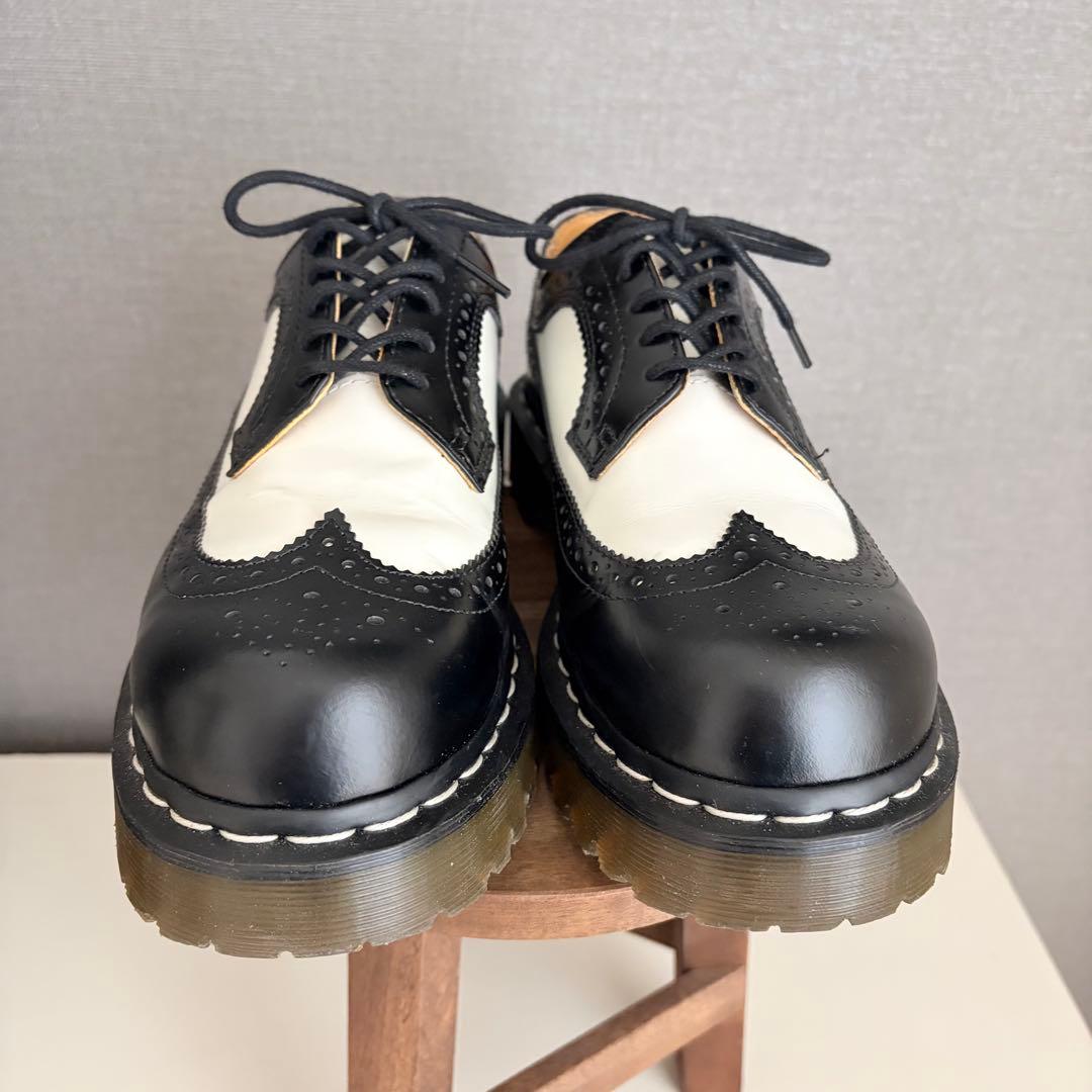 未使用級✨ドクターマーチン BEX ブローグ バイカラー 保存袋25cm