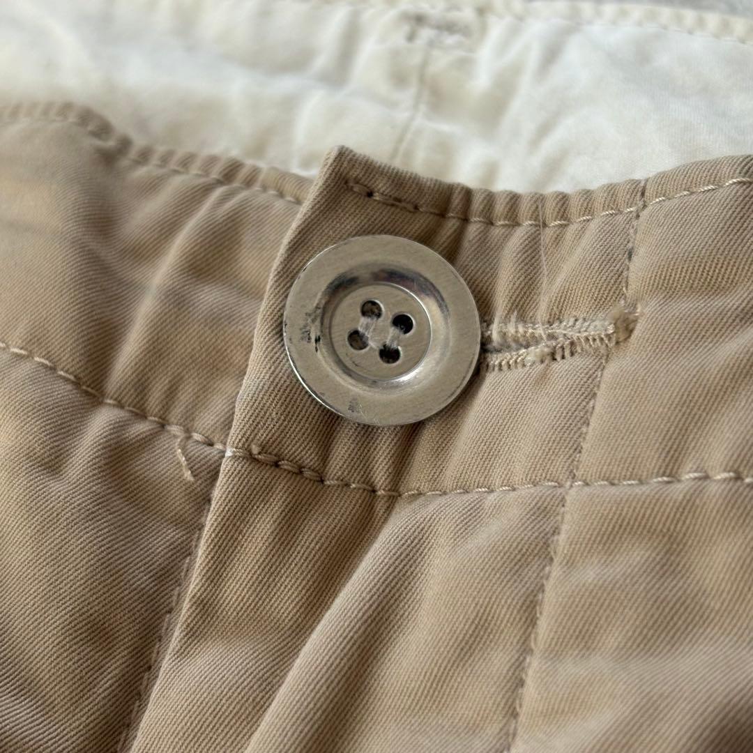 VISVIM シンチバック チノパン L 日本製 ベージュ