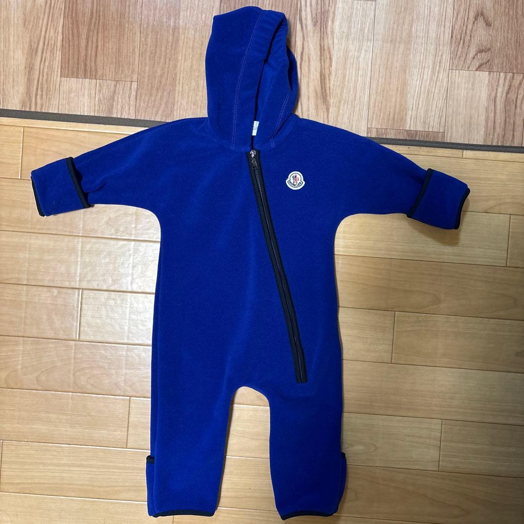 値下げ！MONCLER フード付きロンパース カバーオール