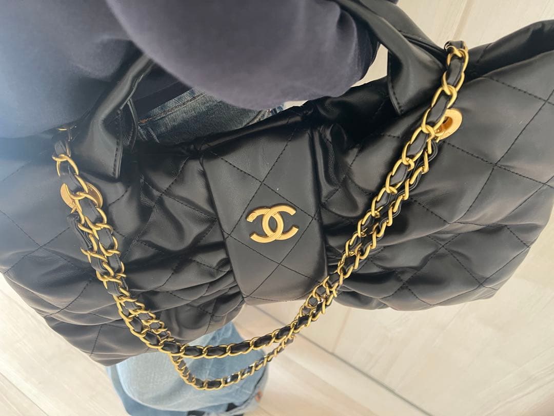 CHANEL キルティング ブラックバッグノベルティ