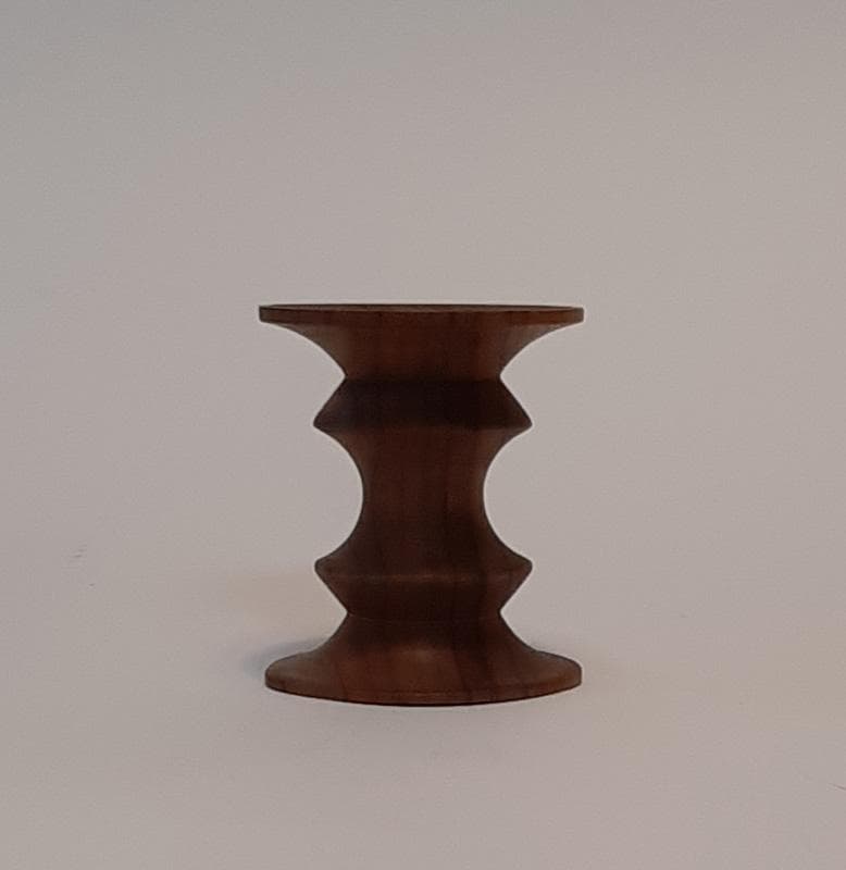 Vitra ミニチュア ウォルナットスツール Stool（Modell C)