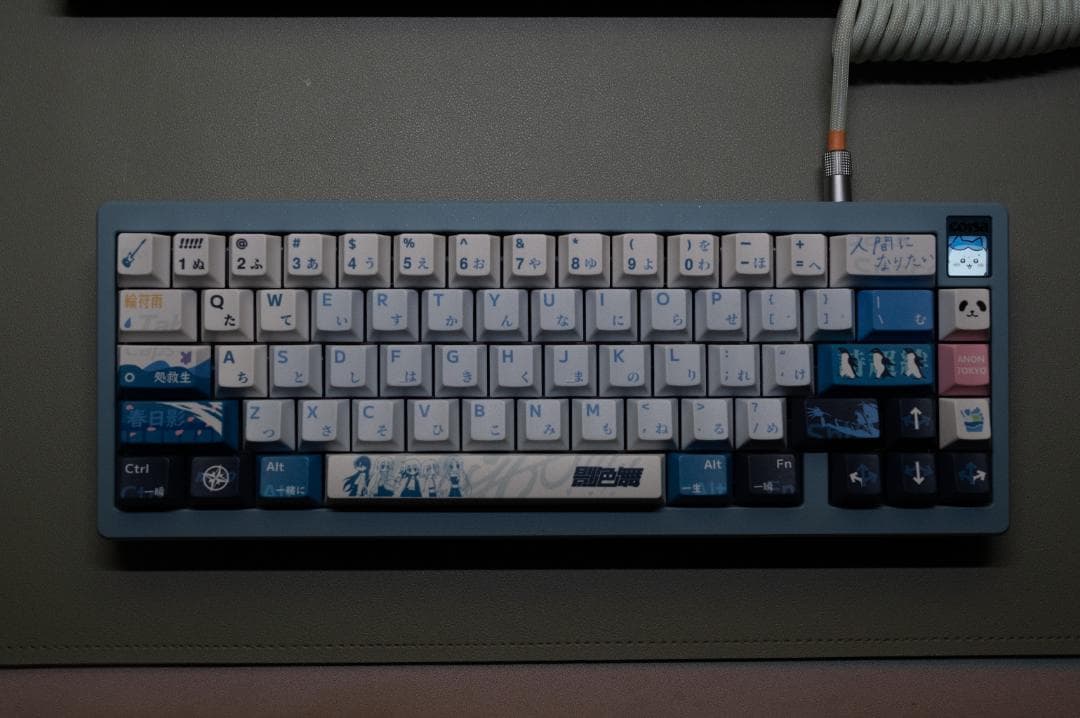 matrix 6XV 3.0 Corsa PVD Maroon 自作キーボード