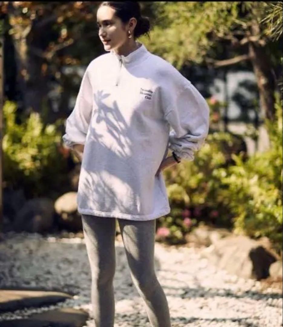 SEA Seavalley Mountain Club ハーフジップ スウェット