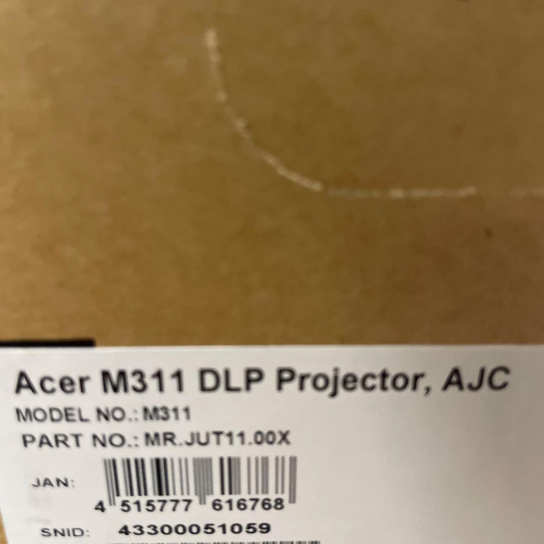 Acer(エイサー)　液晶プロジェクター　DLP　M311