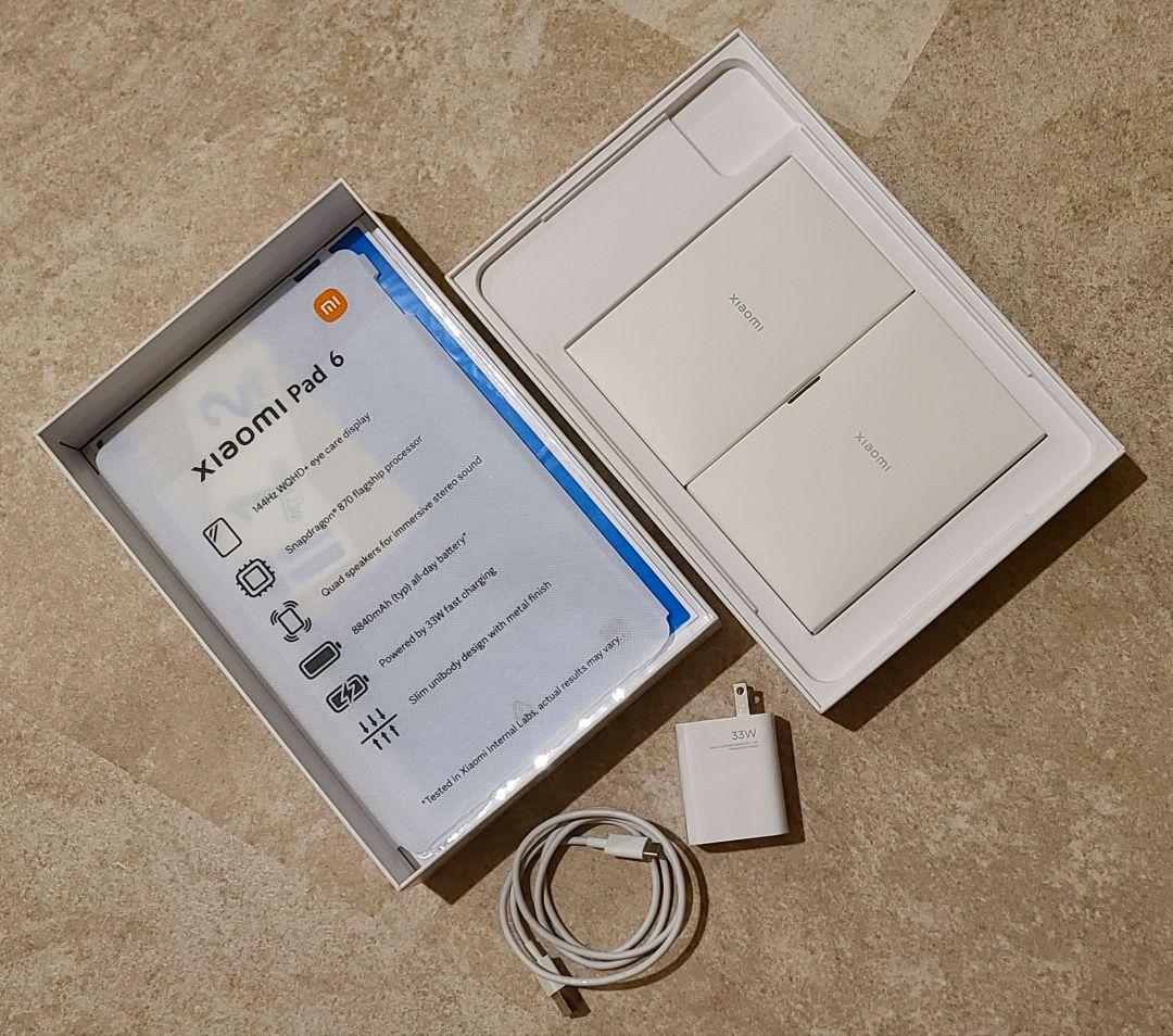 Xiaomi Pad 6 8GB 256GB シャンパンゴールド