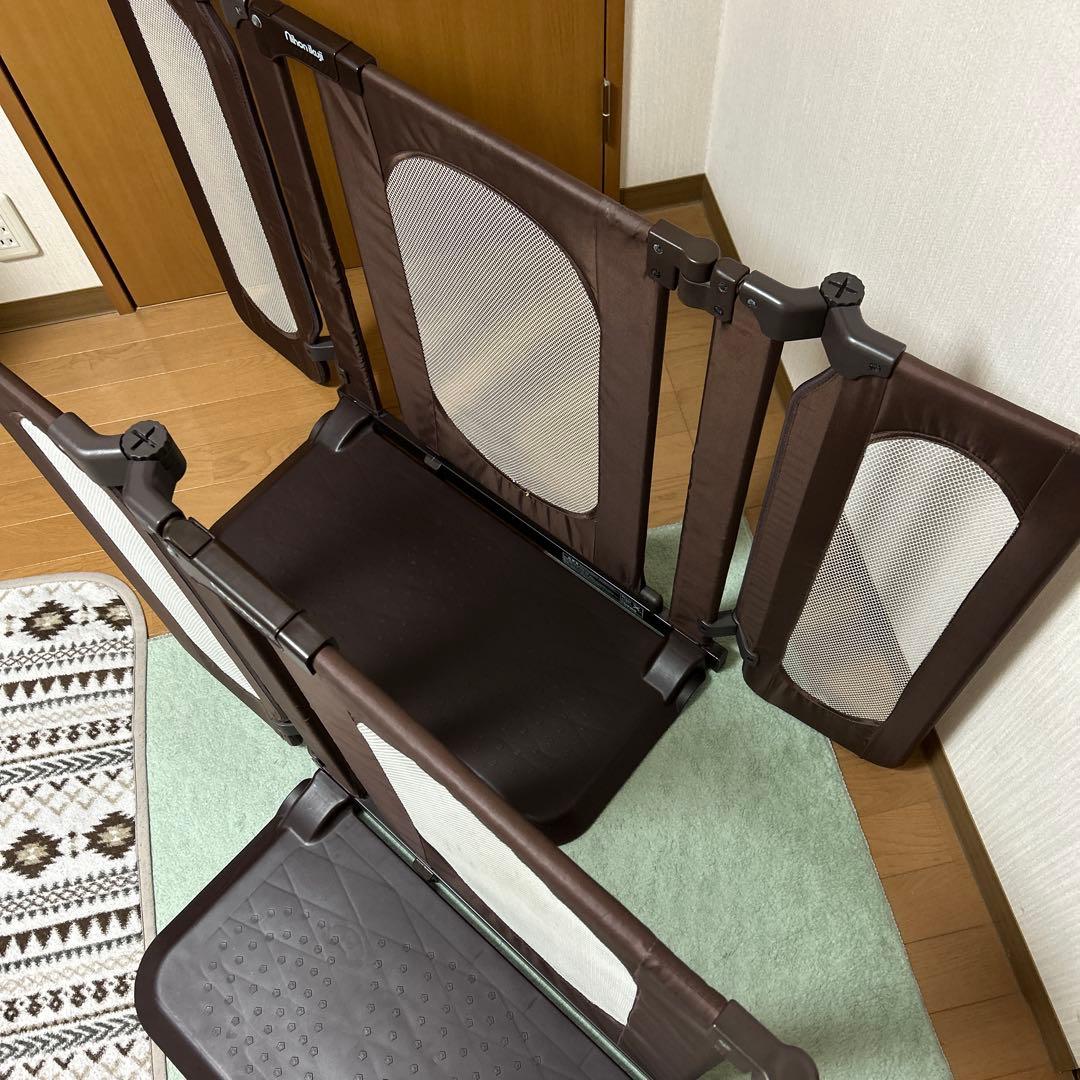 2セット　日本育児　おくトビラS ベビー　ゲート　フェンス　ちょっとおくだけ