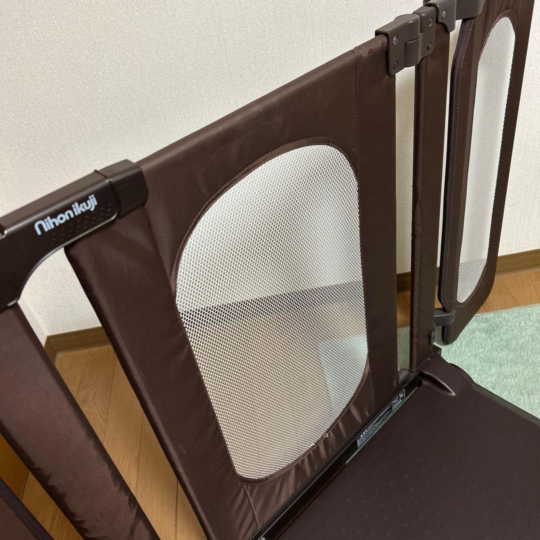 2セット　日本育児　おくトビラS ベビー　ゲート　フェンス　ちょっとおくだけ