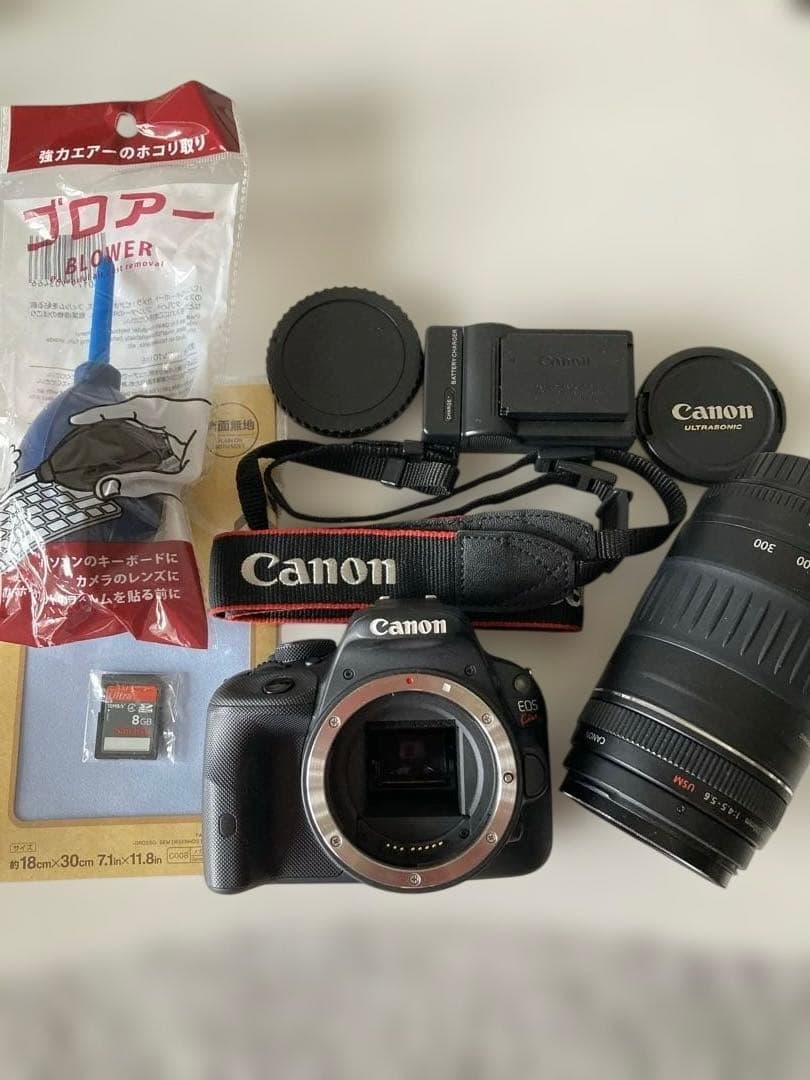 Canon EOS Kiss X7 90-300mm レンズセット