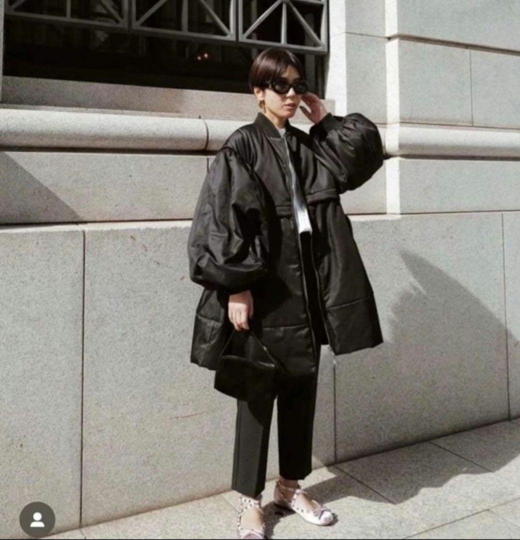 machatt トップサーモフォルムコート　中綿　ブラック