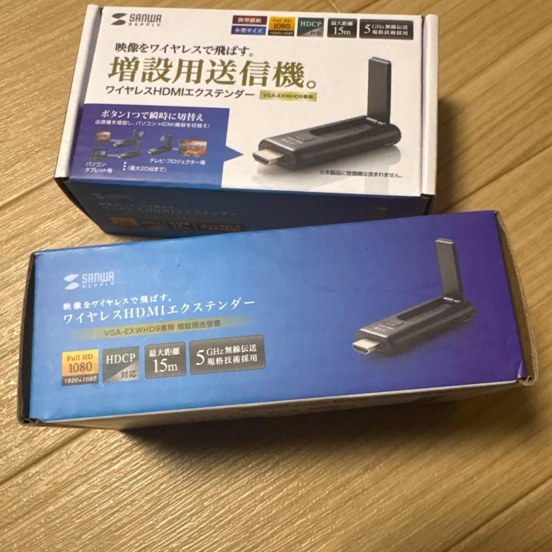 ア*ラ様 サンワサプライ　SANWA 増設用送信機　VGA-EXWHD9TX 2