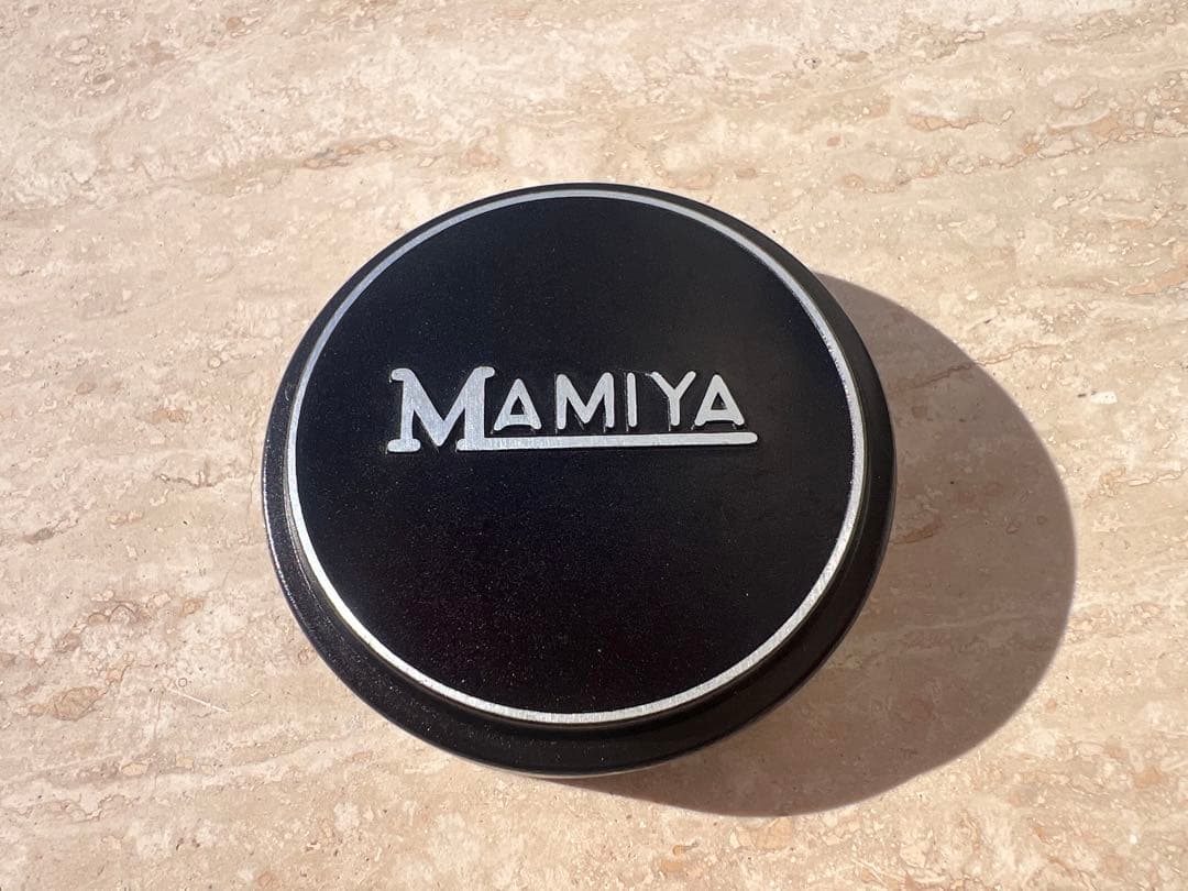 【ジャンク品】マミヤ Auto-Metraフィルムカメラ 革のケース レアな箱付