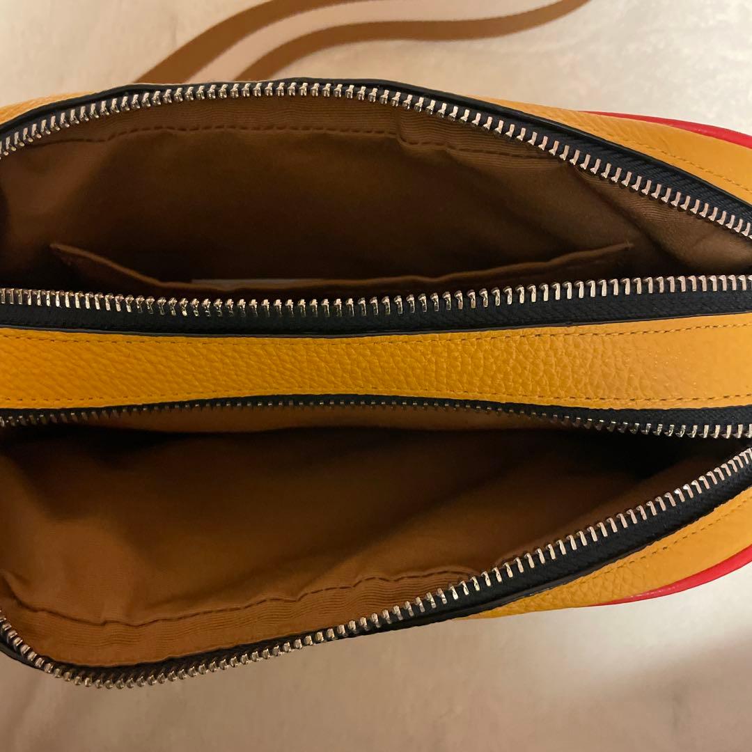 お値下げ中です！COACH レザー バッグ 多色使い