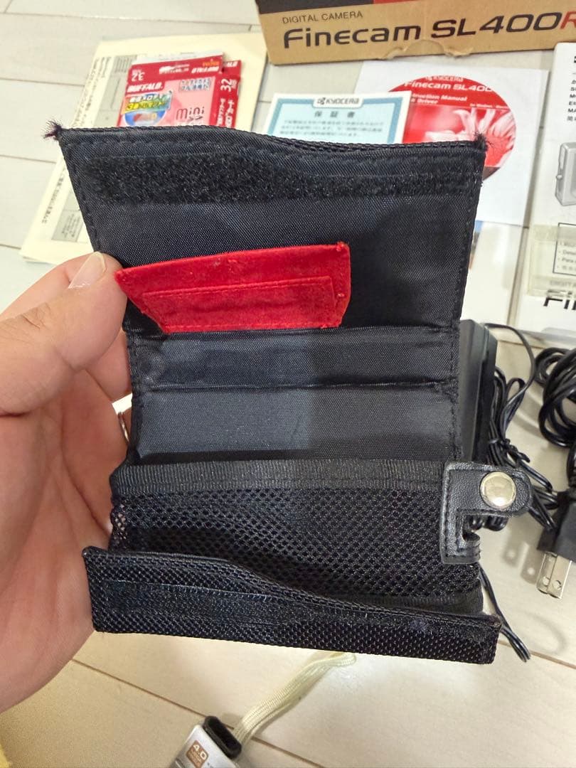 KYOCERA Finecam SL400R 本体と付属品
