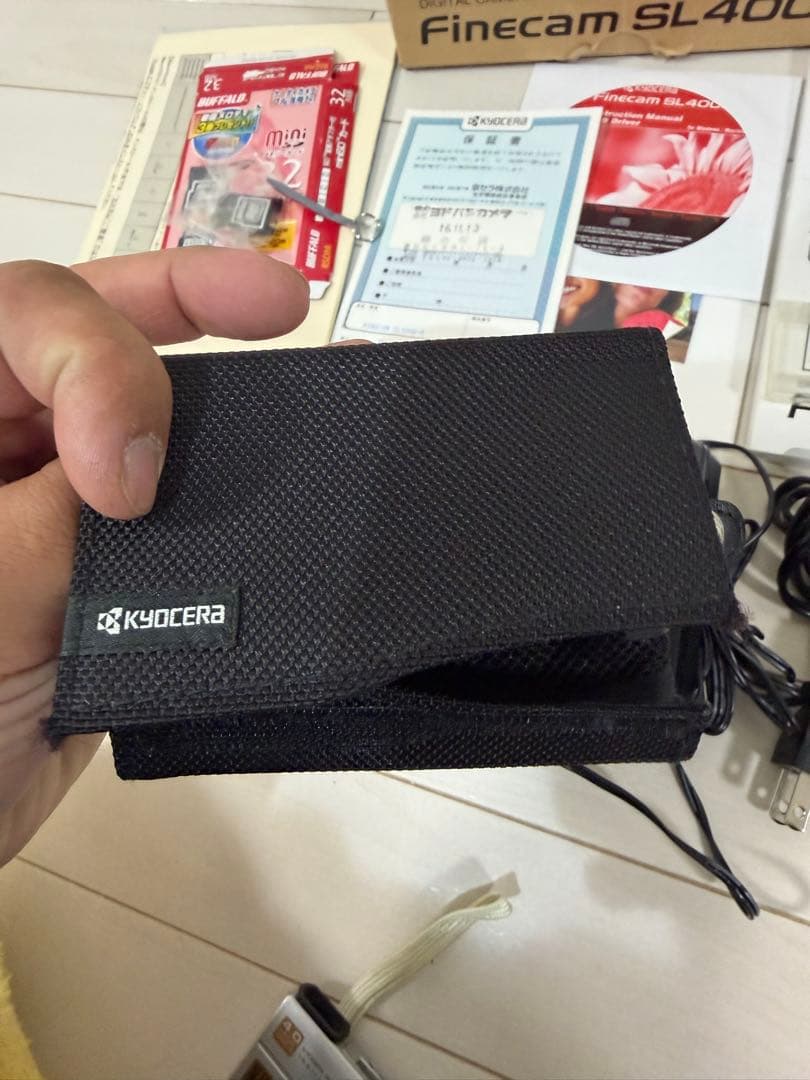 KYOCERA Finecam SL400R 本体と付属品