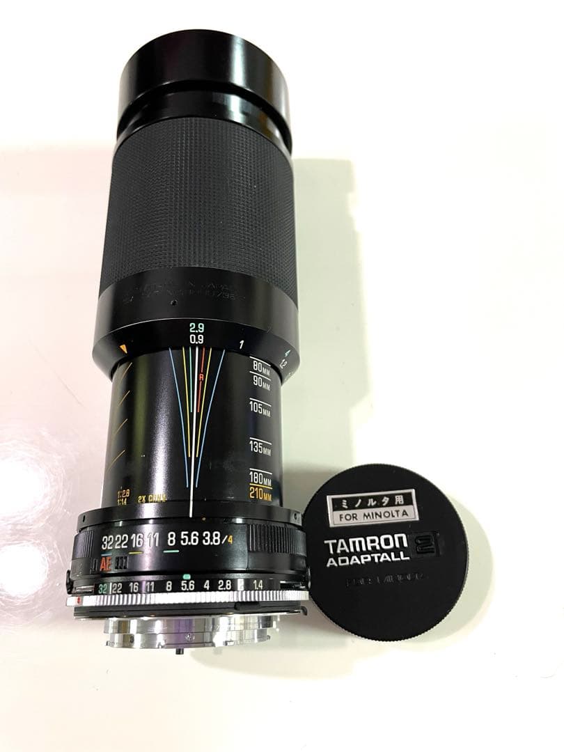 TAMRONADAPTALL2 レンズ　マクロ　カメラ　美品　ミノルタカメラ