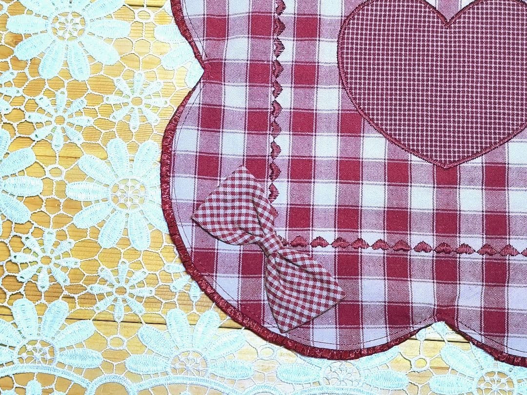 アメリカンカントリー雑貨♥サンタさんからの贈り物★飾り彫りハート❤️バスケット