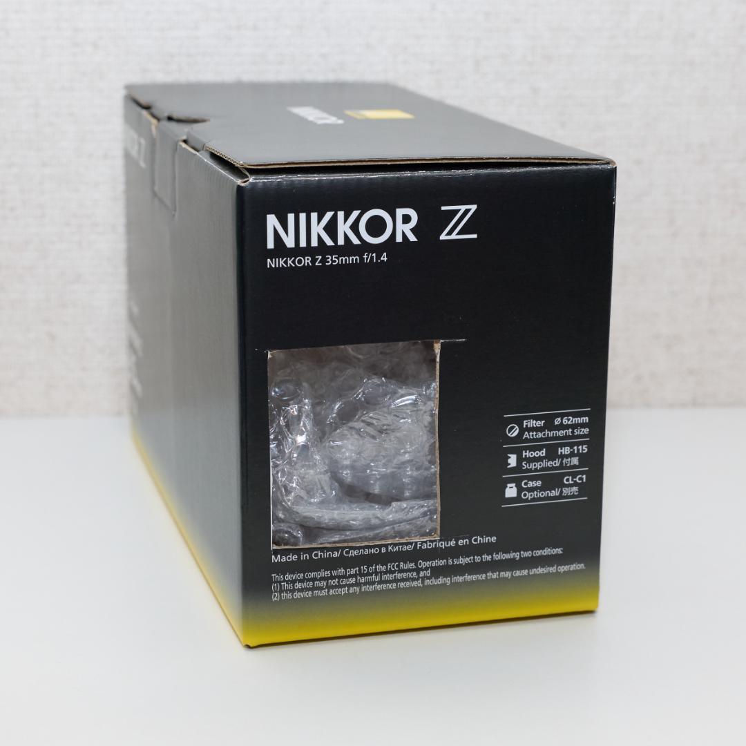 【使用回数３回 美品！】Nikon ニコン NIKKOR Z 35mm F1.4