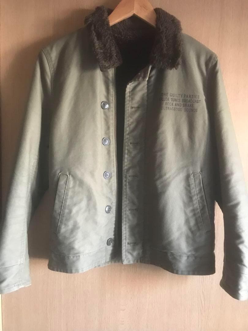 【今ならシャツ付き❗️】WACKO MARIA　N1デッキジャケット　スカルハット