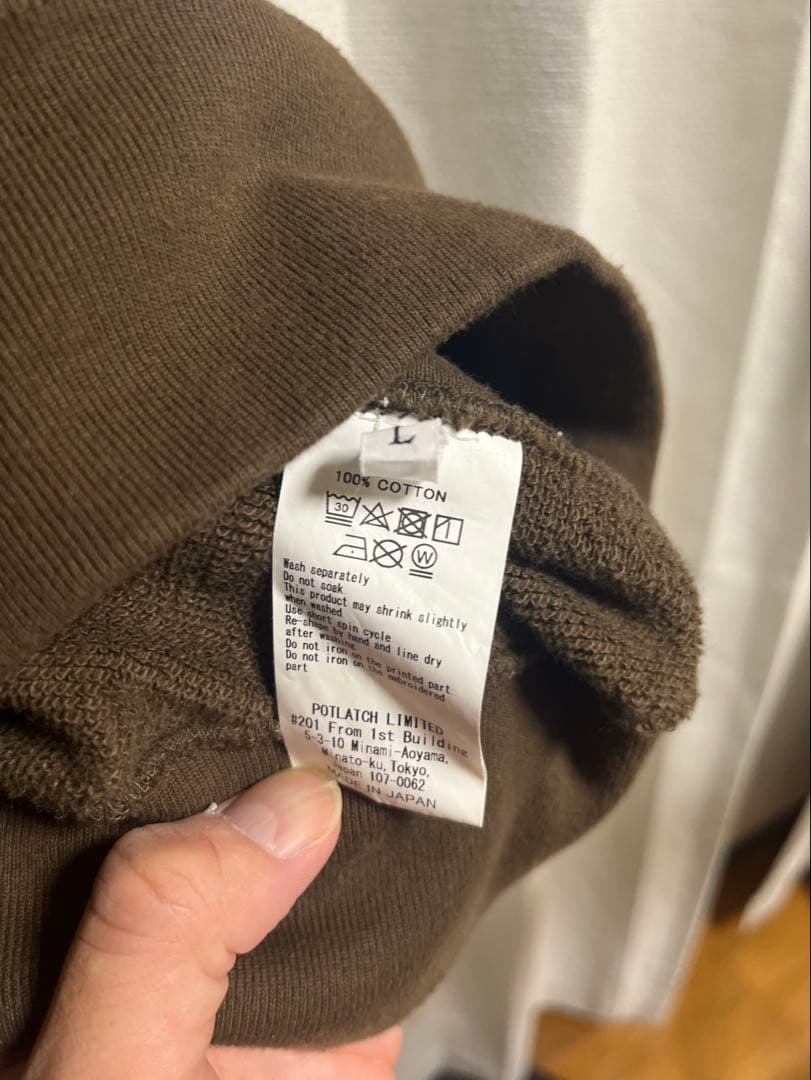 c.e cavempt シーイー Lサイズ スウェット