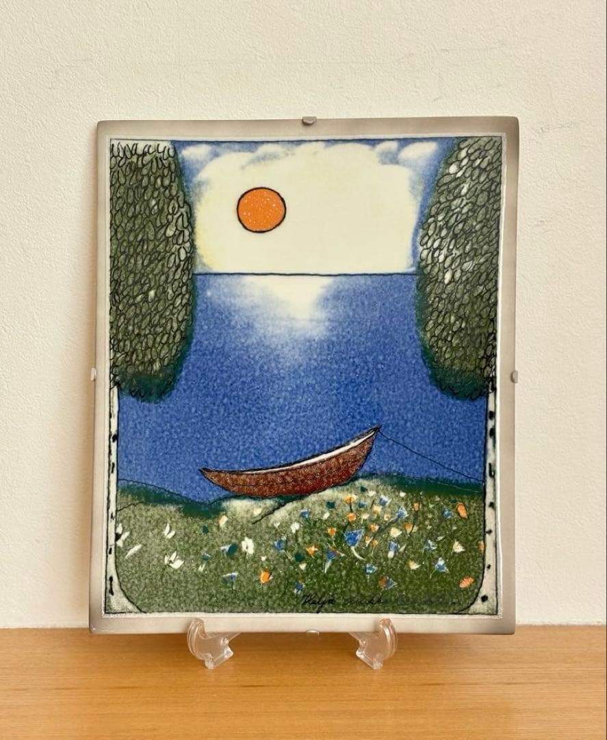 ARABIA アラビア ヘルヤ 四季の陶板画(大) \