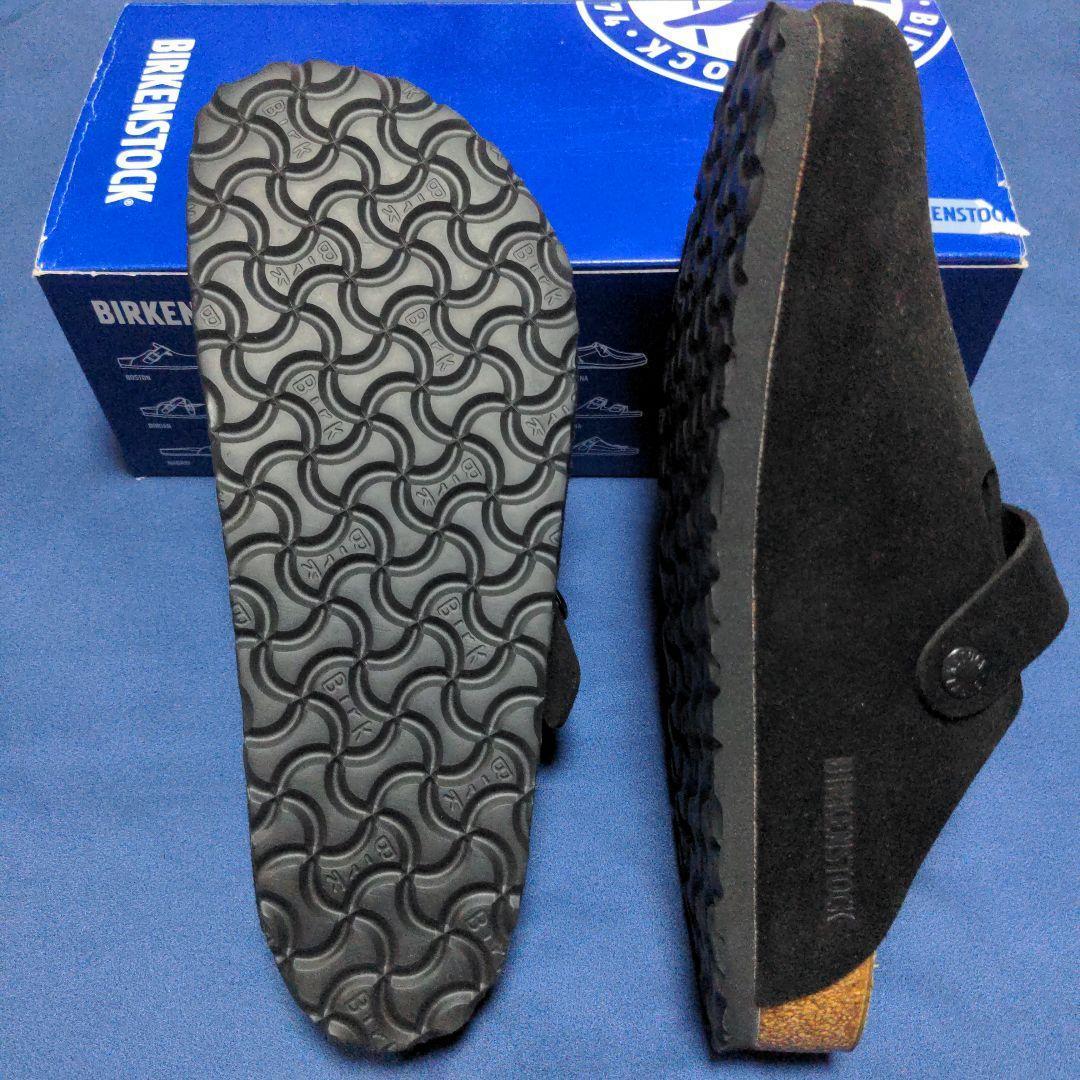 【新品】ビルケンシュトック ボストン 40 ブラック スエード 24,200円