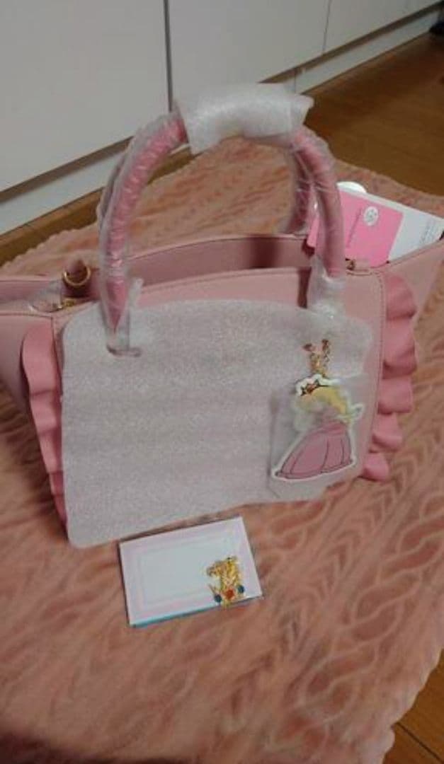 サマンサベガ 新品タグ付き ピーチ姫 バッグ ピンク