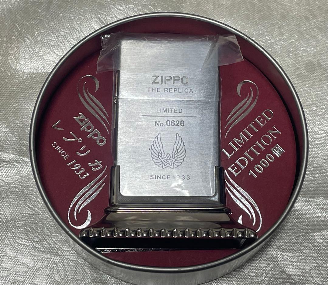 ZIPPO THE REPLICA 希少　限定1000個 未使用品 缶ケース付き