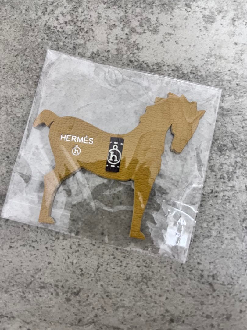 Yu HERMÈS プティアッシュ 馬型チャーム 手帳カバー セット