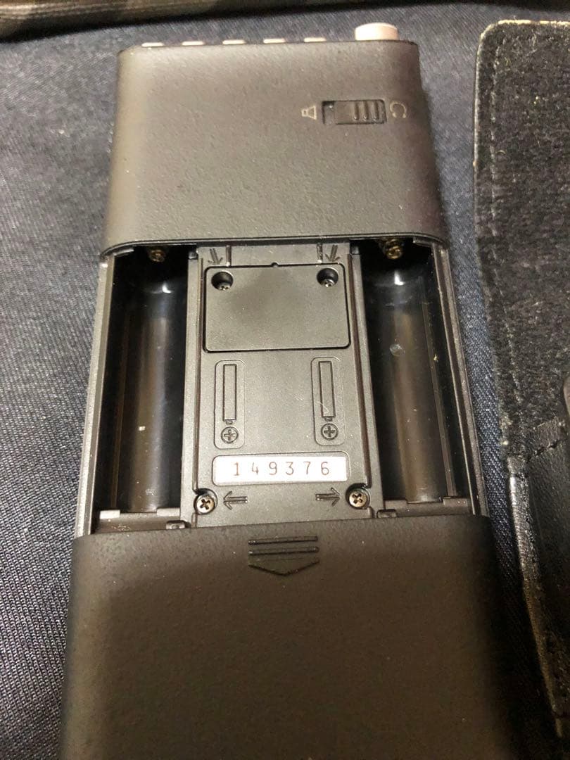 H22美品！動作品！SONYソニー　TV音声受信ポケットラジオ　XDR-63TV