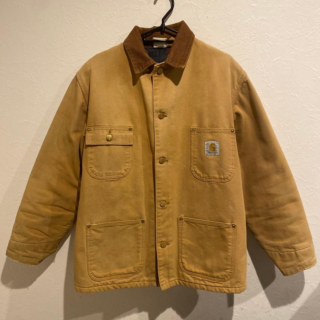 80-90s carhartt カーハート ミシガンチョアコート 星タグUSA製