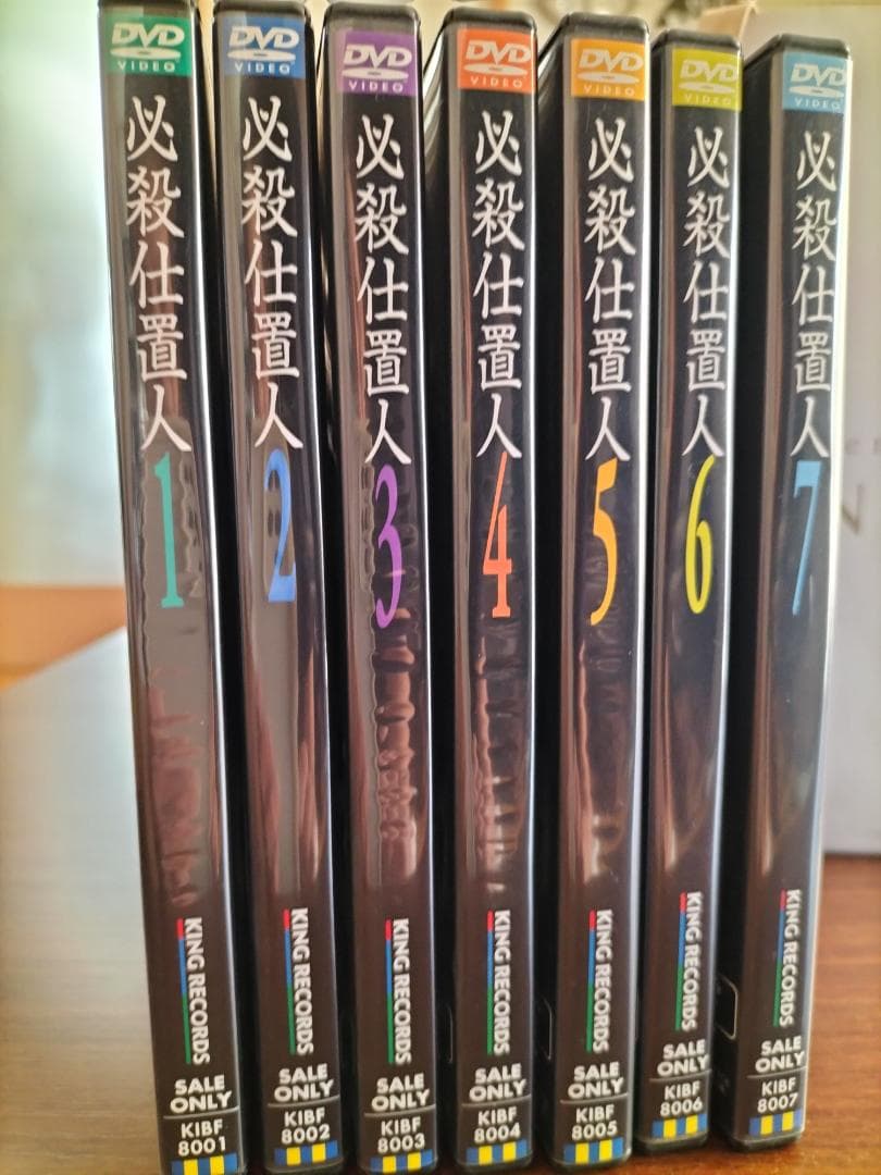 送料無料　国内TVドラマDVD 必殺仕置人 全7巻セット