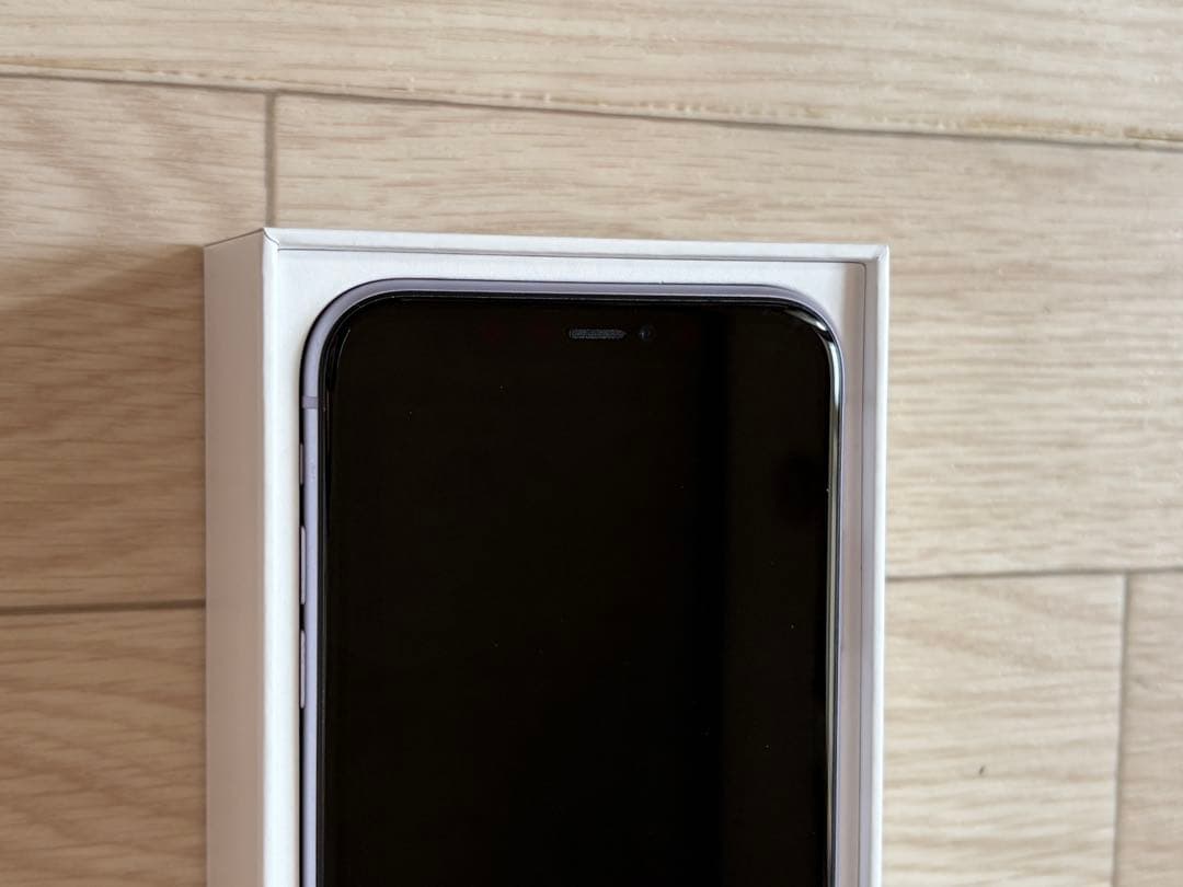 Apple iPhone11 128gb SIMフリー 本体 パープル