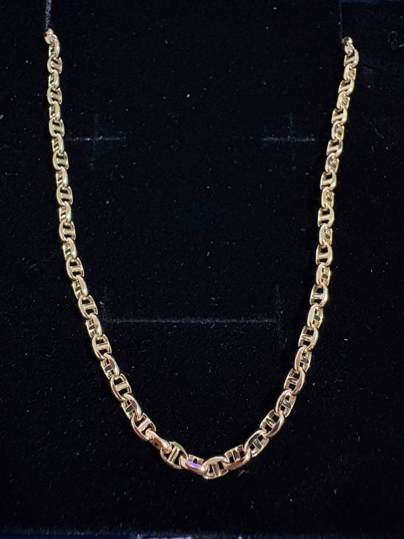 「Mal.」M1-⑨K18スカル100ネックレス45cm