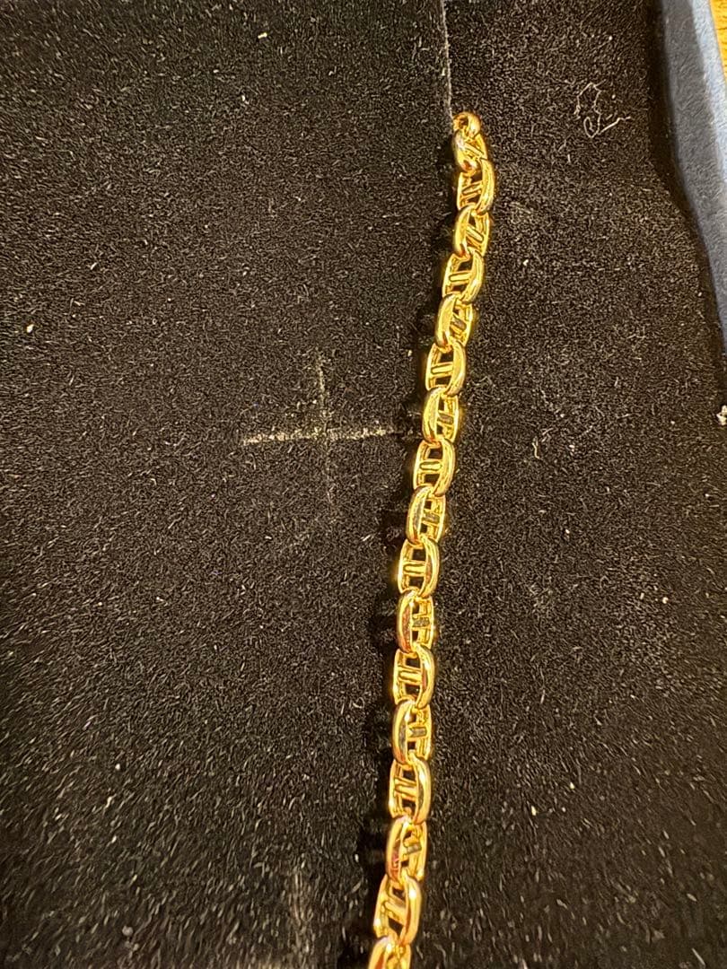 「Mal.」M1-⑨K18スカル100ネックレス45cm